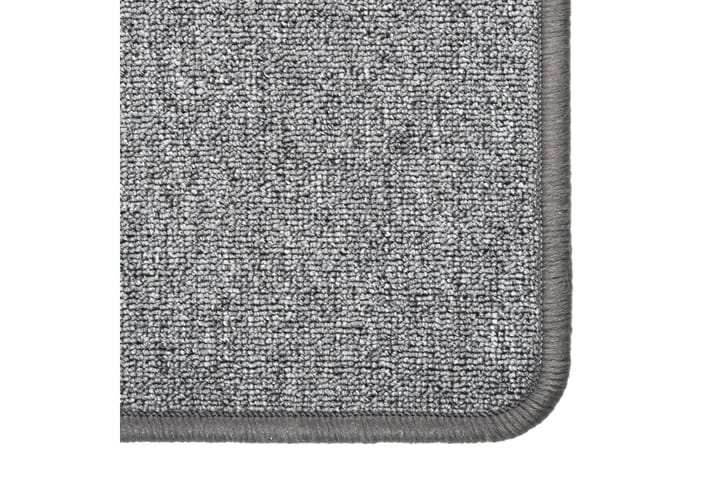 Teppeløper mørkegrå 50x150 cm - Grå - Tekstiler & tepper - Teppe & matte - Spesialmatte - Trappetrinnstepper
