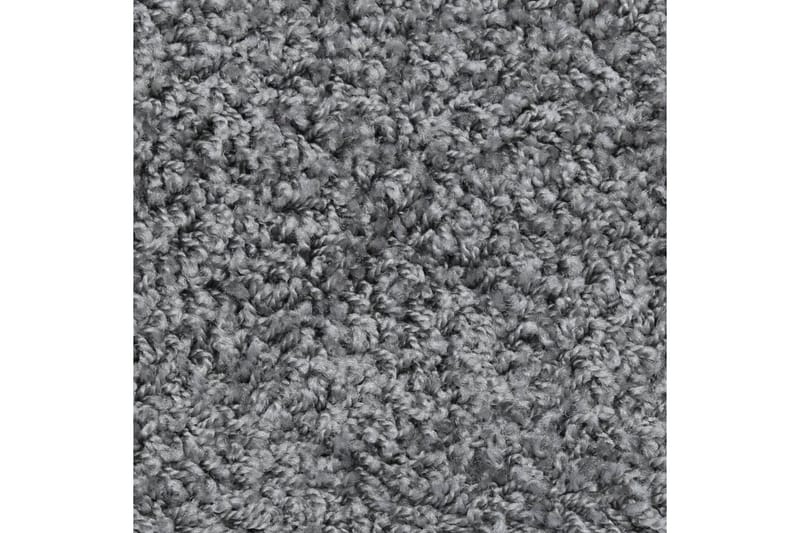 Trappematter 10 stk 65x25 cm grå - Grå - Tekstiler & tepper - Teppe & matte - Spesialmatte - Trappetrinnstepper