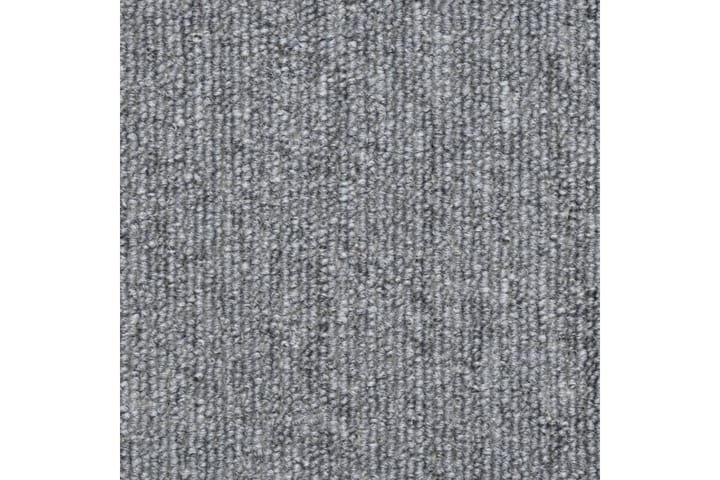 Trappematter 5 stk 65x28 cm lysegrå - Grå - Tekstiler & tepper - Teppe & matte - Spesialmatte - Trappetrinnstepper