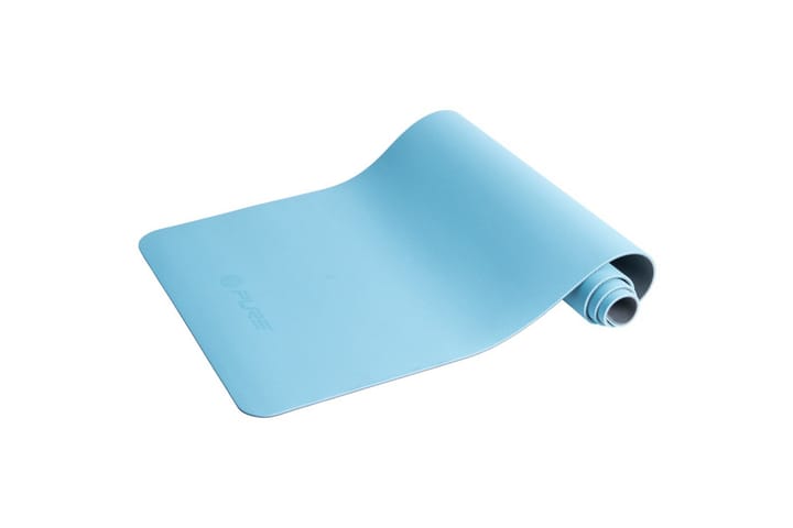 Pure2Improve Yogamatte 173x58x0,6 cm blå og grå - Tekstiler & tepper - Teppe & matte - Spesialmatte - Yogamatte