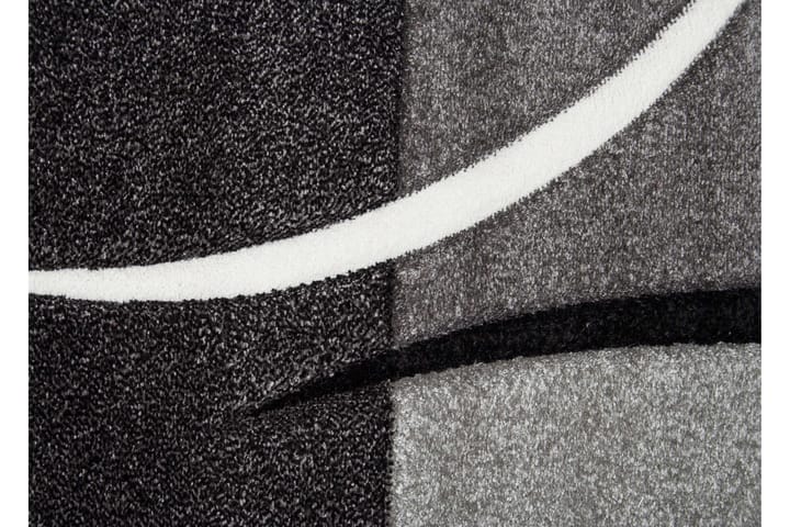 Friezematte London Patch 160x230 Rutete - Svart - Tekstiler & tepper - Teppe & matte - Store tepper