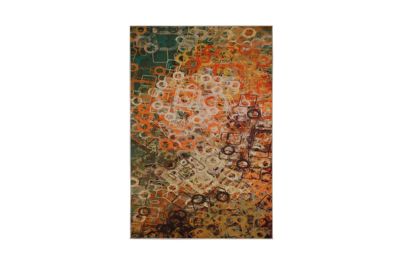 Matte Rahmet 160x230 cm - Flerfarget - Tekstiler & tepper - Teppe & matte - Orientalske tepper - Patchwork tepper
