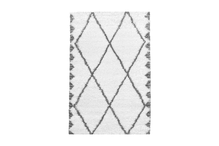 Matte Rubinas 160x230 cm - Hvit/Grå - Tekstiler & tepper - Teppe & matte - Små tepper