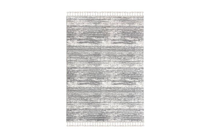 Matte Tacettin 200x290 cm - Hvit / Grå - Tekstiler & tepper - Teppe & matte - Moderne matte - Gangmatter