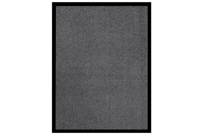 Dørmatte antrasitt 40x60 cm - Antrasittgrå - Tekstiler & tepper - Teppe & matte - Utendørs tepper - Dørmatte og entrématte
