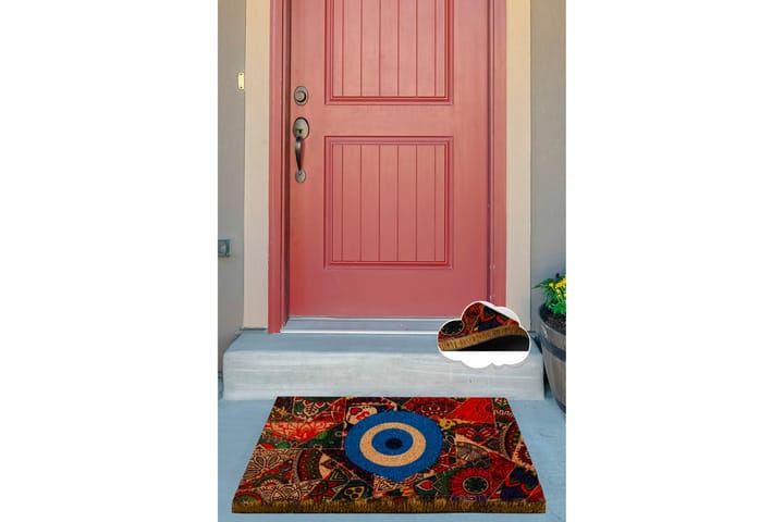 Dørmatte Chilai 40x60 cm - PVC/Multifarget - Tekstiler & tepper - Teppe & matte - Utendørs tepper - Dørmatte og entrématte