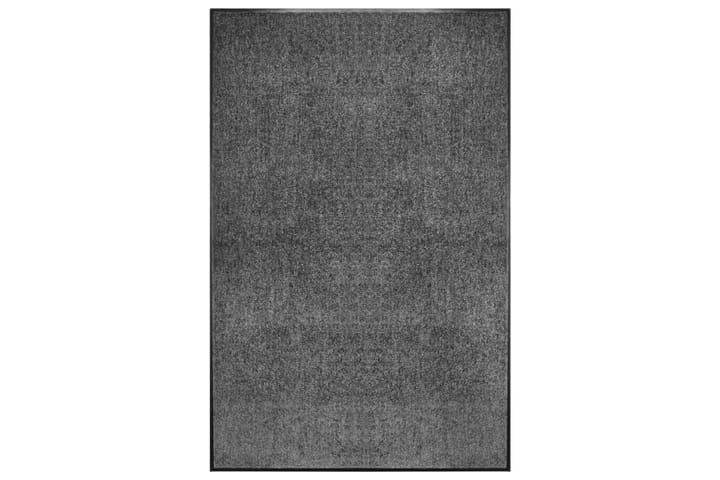 Dørmatte vaskbar antrasitt 120x180 cm - Antrasittgrå - Tekstiler & tepper - Teppe & matte - Utendørs tepper