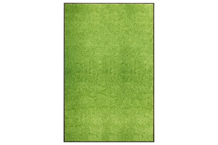 Dørmatte vaskbar grønn 120x180 cm - grønn - Tekstiler & tepper - Teppe & matte - Utendørs tepper