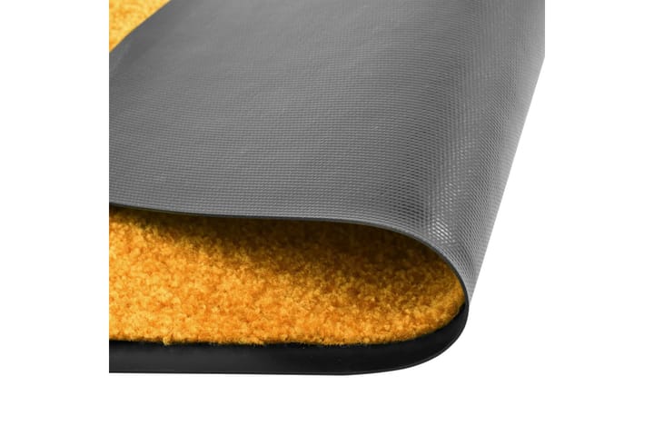 Dørmatte vaskbar oransje 120x180 cm - Oransj - Tekstiler & tepper - Teppe & matte - Utendørs tepper - Dørmatte og entrématte