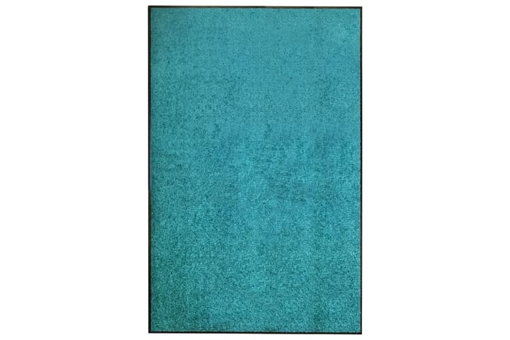 Dørmatte vaskbar turkis 120x180 cm - Blå - Tekstiler & tepper - Teppe & matte - Utendørs tepper - Dørmatte og entrématte