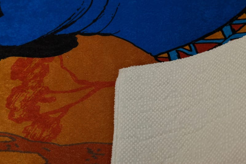 Inngangsmatte Arashell 80x200 cm - Flerfarget - Tekstiler & tepper - Teppe & matte - Utendørs tepper - Dørmatte og entrématte
