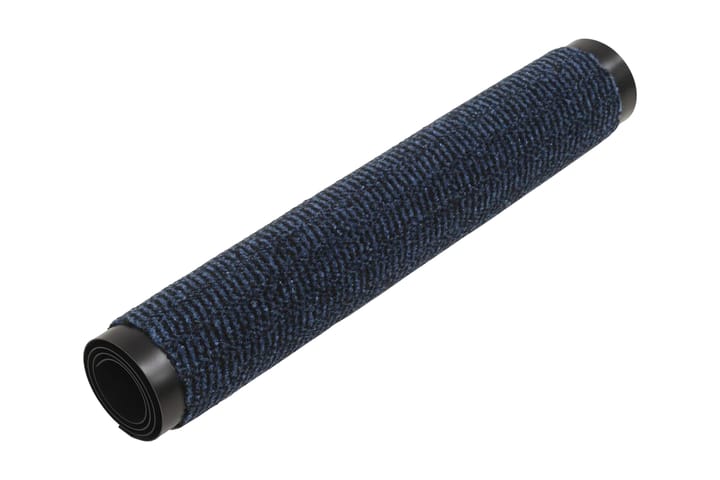 Støvkontroll matte rektangulӕr tuftet 60x90 cm blå - Blå - Tekstiler & tepper - Teppe & matte - Utendørs tepper - Dørmatte og entrématte