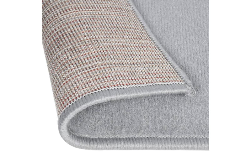 Gulvteppe BCF grå 100x200 cm - Grå - Tekstiler & tepper - Teppe & matte - Utendørs tepper - Plasttepper