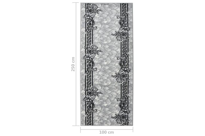 Gulvteppe BCF grå 100x250 cm - Grå - Tekstiler & tepper - Teppe & matte - Utendørs tepper - Plasttepper