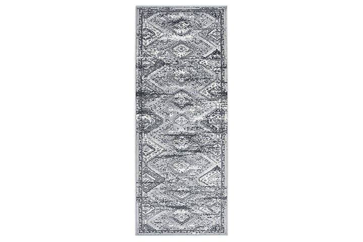 Gulvteppe BCF orientalsk grå 80x200 cm - Grå - Tekstiler & tepper - Teppe & matte - Utendørs tepper - Plasttepper