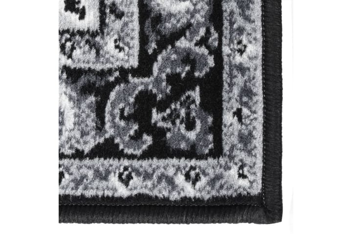 Gulvteppe BCF svart 100x200 cm - Svart - Tekstiler & tepper - Teppe & matte - Utendørs tepper - Plasttepper
