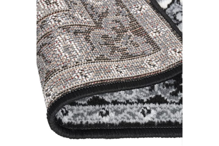 Gulvteppe BCF svart 60x450 cm - Svart - Tekstiler & tepper - Teppe & matte - Utendørs tepper - Plasttepper