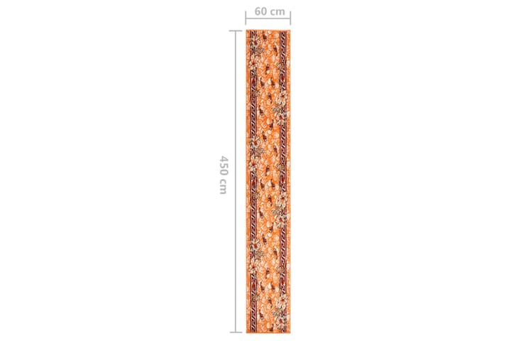 Gulvteppe BFC terrakotta 60x450 cm - Svart - Tekstiler & tepper - Teppe & matte - Utendørs tepper - Plasttepper