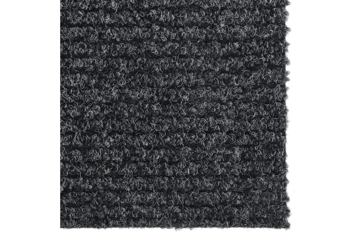 Smussfangende teppeløper 100x300 cm antrasitt - Antrasittgrå - Tekstiler & tepper - Teppe & matte - Utendørs tepper - Plasttepper