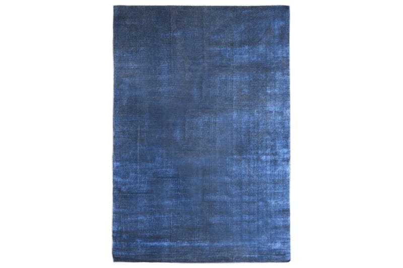 Vaskbart og sammenleggbart teppe 140x200 cm polyester - Blå - Tekstiler & tepper - Teppe & matte - Utendørs tepper - Plasttepper