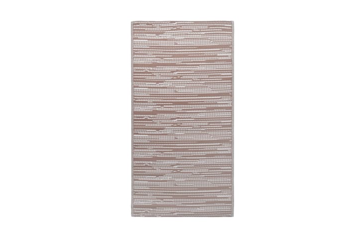 Uteteppe brun 80x150 cm PP - Tekstiler & tepper - Teppe & matte - Utendørs tepper
