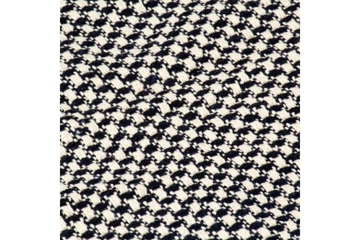 Teppe bomull 220x250 cm marineblå - Tekstiler & tepper - Tepper & pledd
